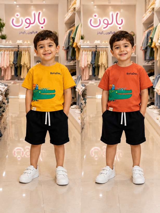 تیشرت وشلوارک
