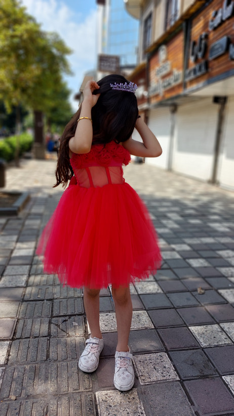 پیراهن عروسکی رز