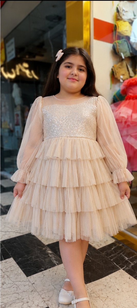 پیراهن عروسکی مجلسی