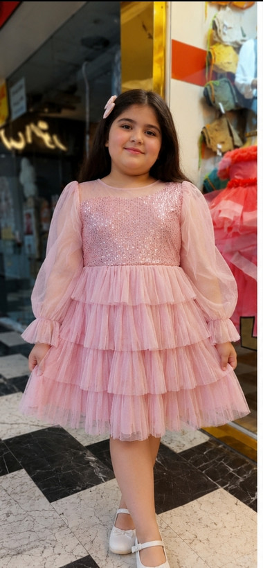 پیراهن عروسکی مجلسی