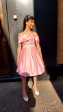 پیراهن ساتن عروسکی